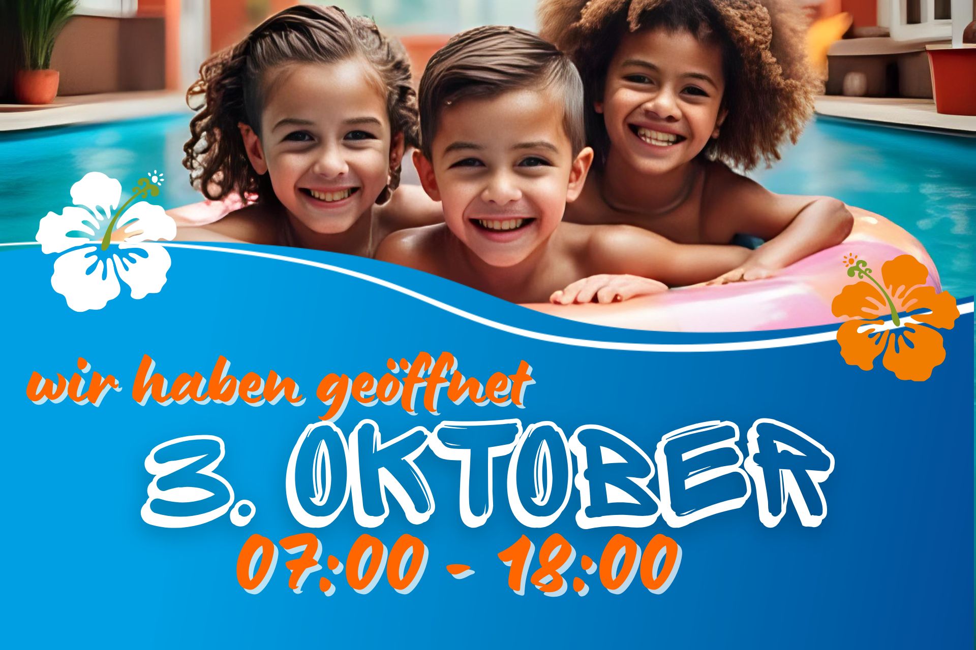 3. Oktober geöffnet
